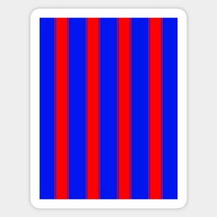 Crystal Palace 1998 Blue and Red Stripes Sticker